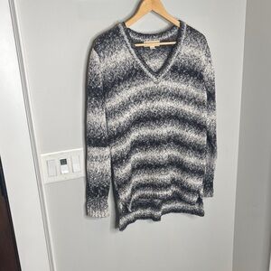 Michael Kors Black and White Knit Sweater